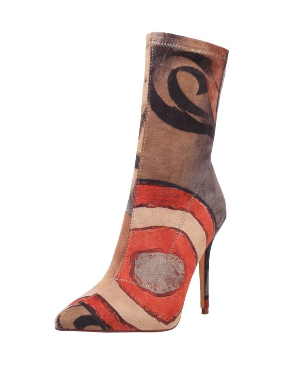 Women's Sexy Pointy Toe Stiletto Heels Ankle Boots Sock Booties